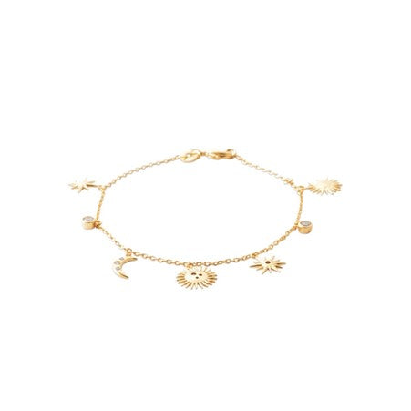 Burren 18ct Gold Plated Universal Beauty Bracelet