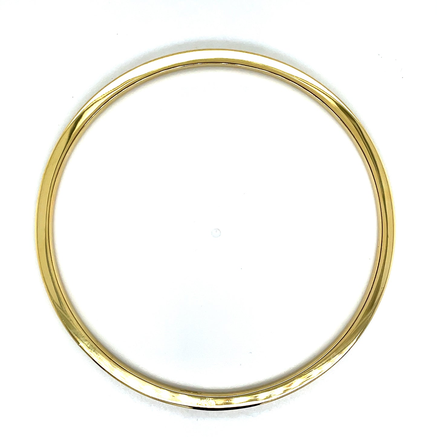 Bronzallure Gold Plated Squared Bangle