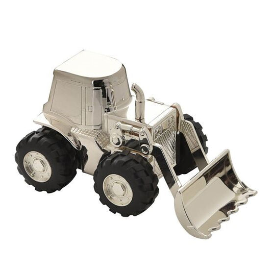 Silver Plated Digger Moneybox