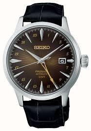 Gents Stainless Steel Seiko Presage ‘Rusty Nail’ Cocktail Time Automatic Watch