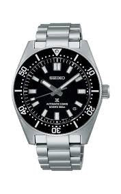 Seiko Prospex 4R Black ‘Shog-urai’ Diver Stainless Steel Bracelet Automatic Watch