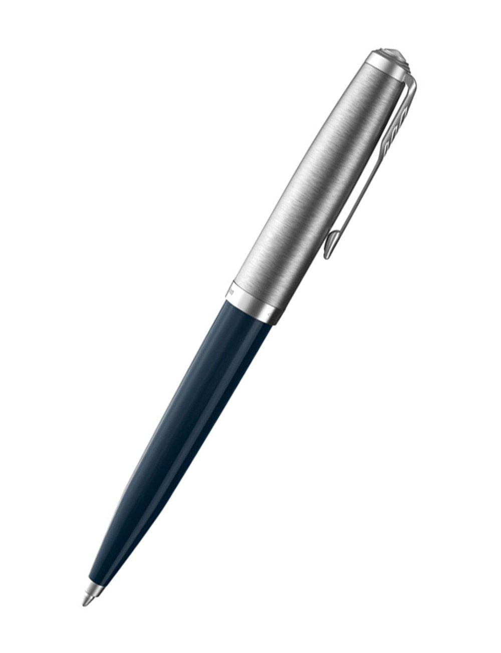 Parker 51 Ballpoint Pen Midnight Blue Chrome Trim