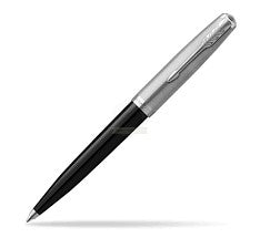 Parker 51 Ballpoint Pen Black with Chrome Trim