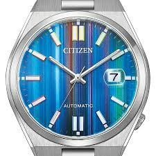 Gents Stainless Steel Citizen Tsuyosa Multicolour Dial Automatic Watch