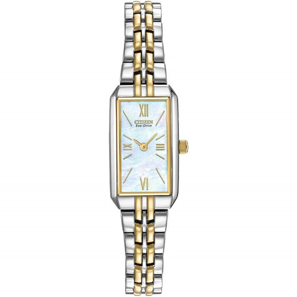 Ladies Citizen Silhouette Eco-Drive Mother Of Pearl Dial