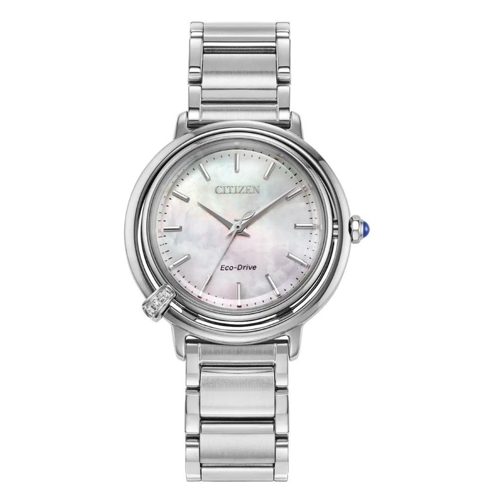 Ladies Citizen L Arcly Mother Of Pearl Dial with Diamonds