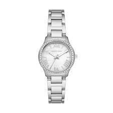 Ladies Stainless Steel Michael Kors Sage Watch With Roman Numerals