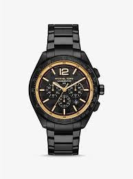 Gents Stainless Steel Michael Kors Accelerator 2.0 Chronograph Black Watch