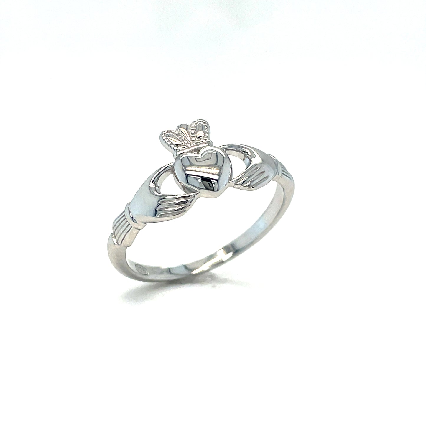 Sterling Silver Ladies Claddagh Ring