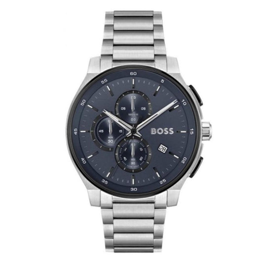 Gents Hugo Boss Peak 2.0 Chronograqph Navy Dial Watch