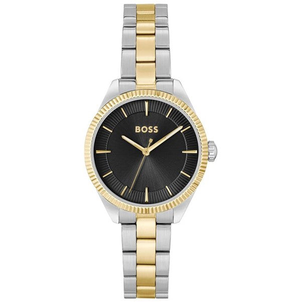 Ladies Hugo Boss Sage Black Dial Watch