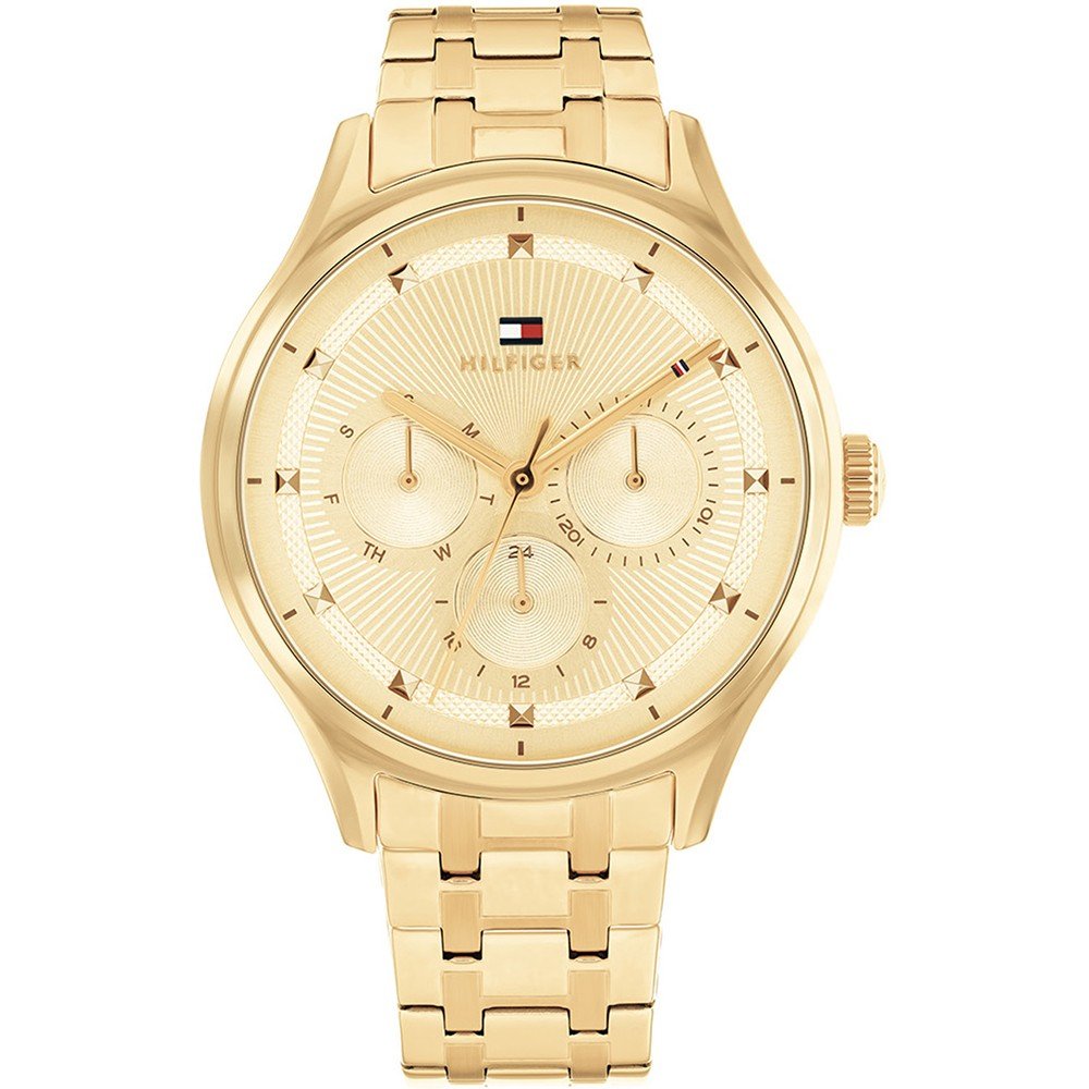 Ladies Tommy Hilfiger Giana Christopher Gold Dial Watch