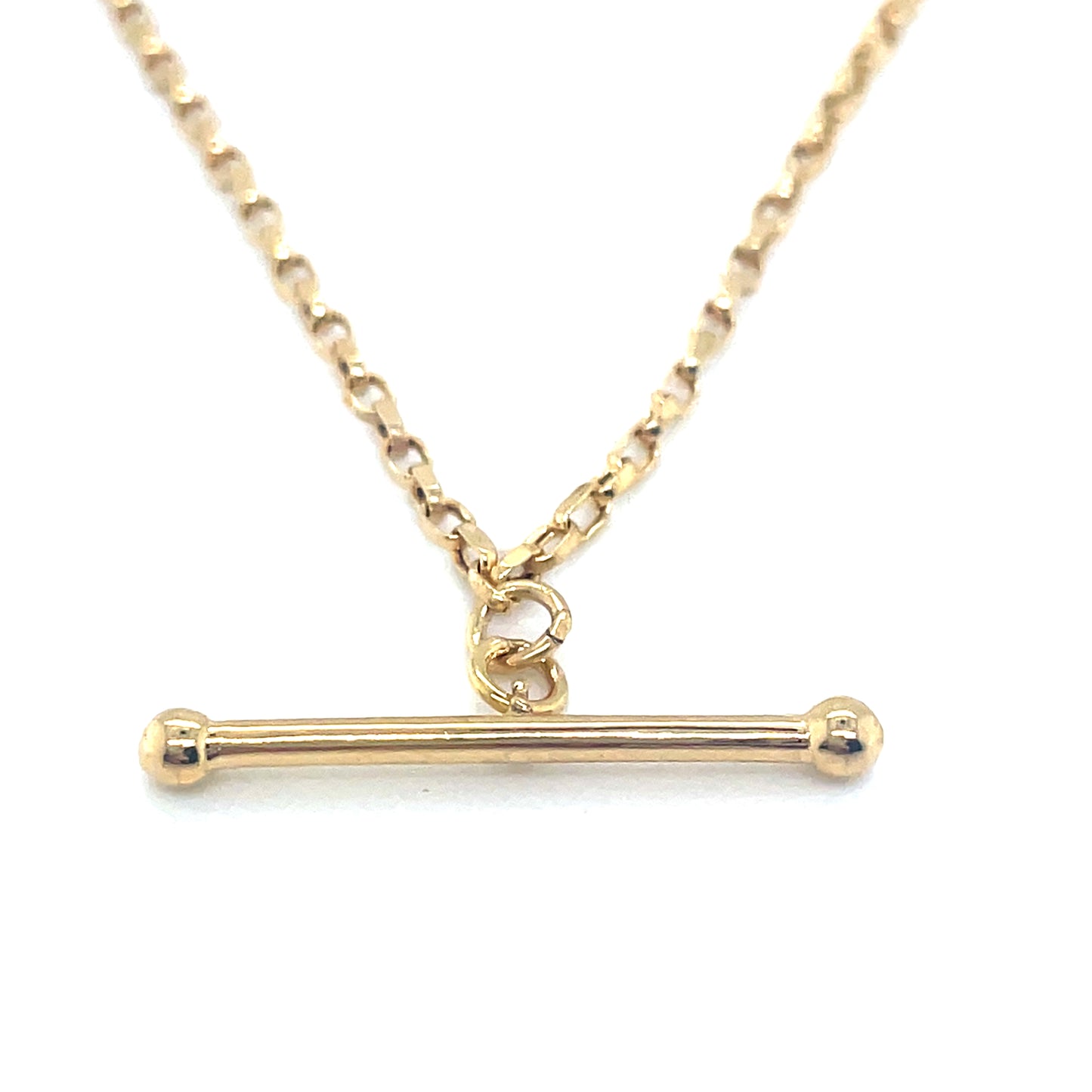 9ct Polished T-Bar N/let