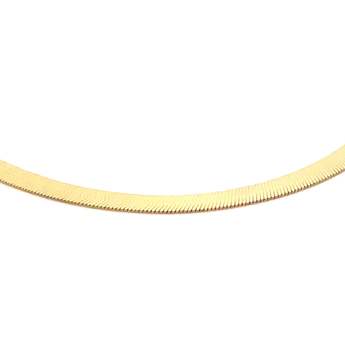 9ct Yellow Gold 16' Snake Chain Necklet