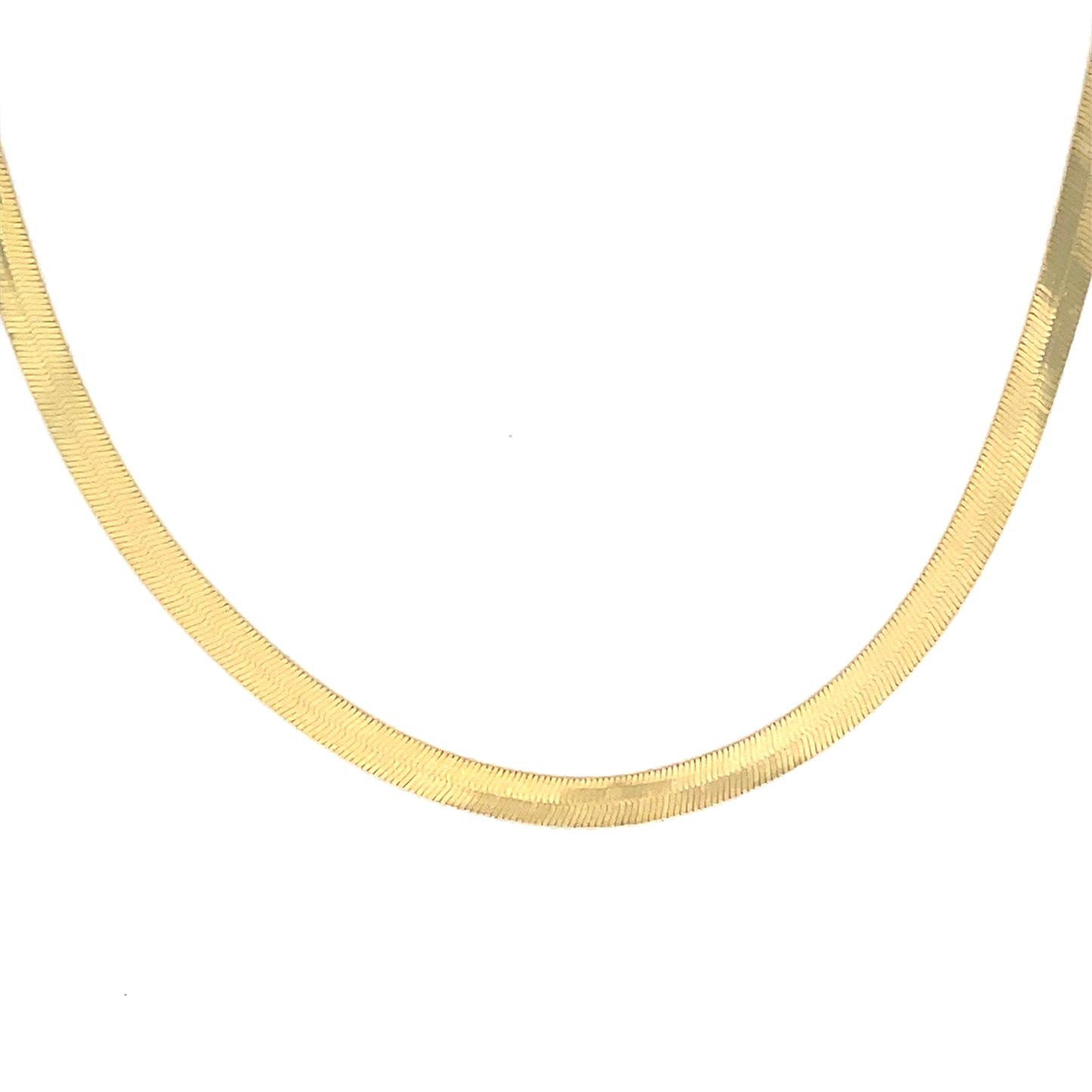 9ct Yellow Gold 16' Snake Chain Necklet