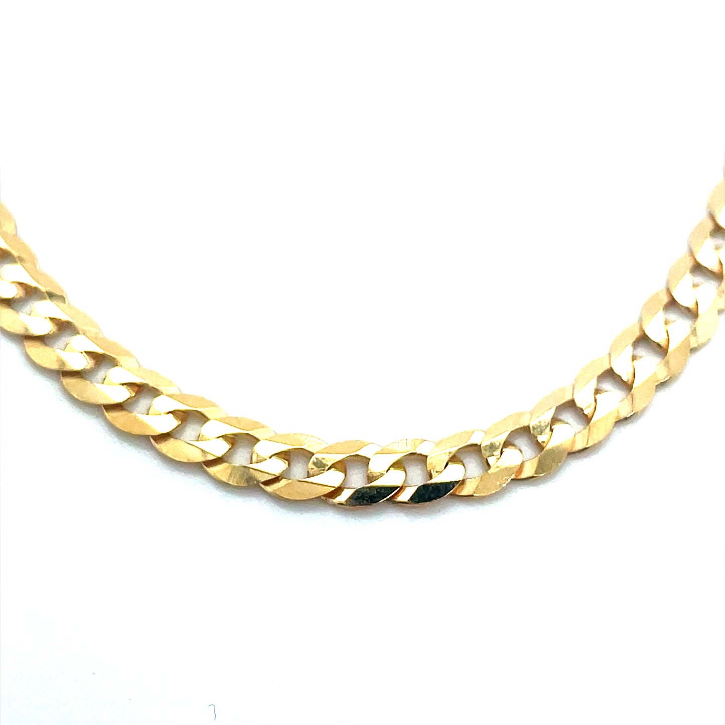 9ct 20' Curb Chain Necklet