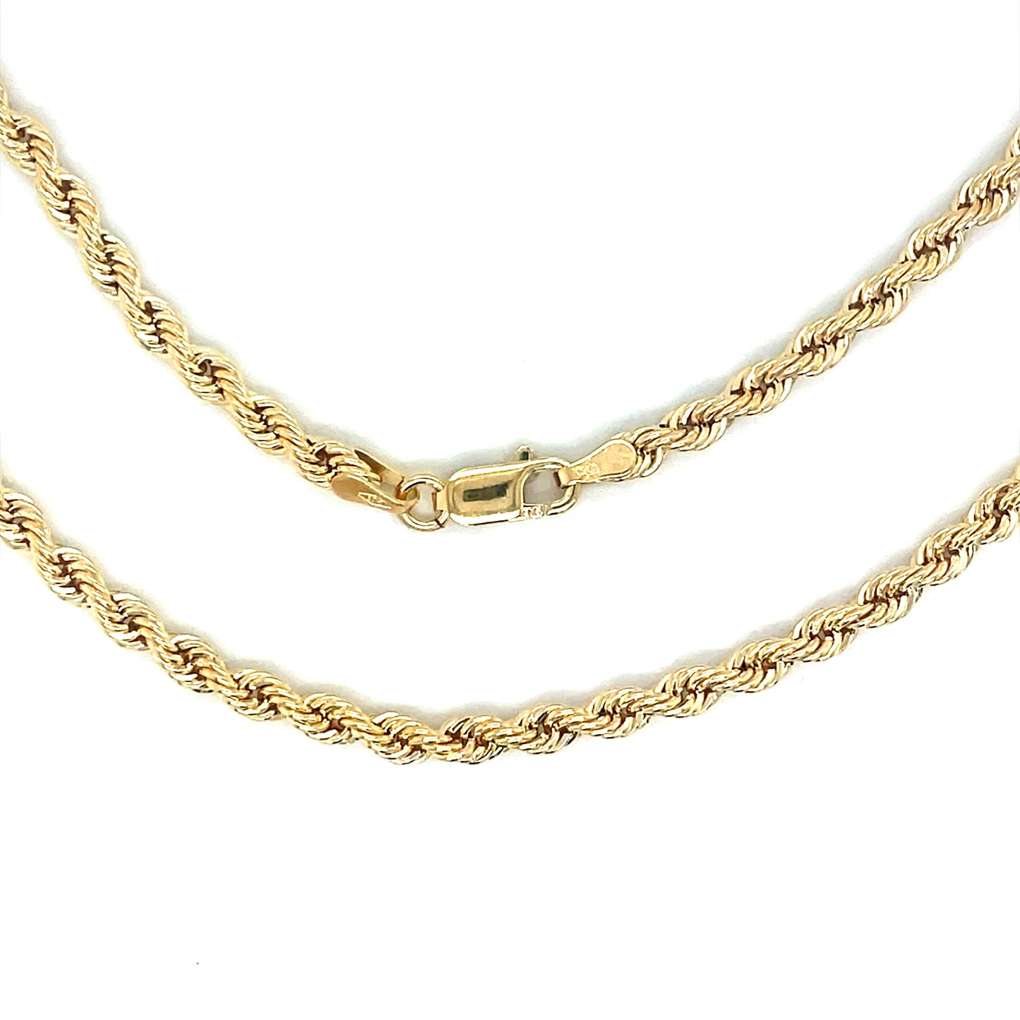 9ct 18" Rope Twist Necklet