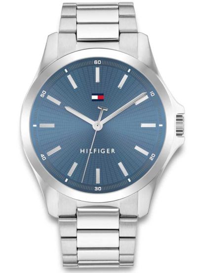 Gents Tommy Bruce Blue Dial Baton Watch