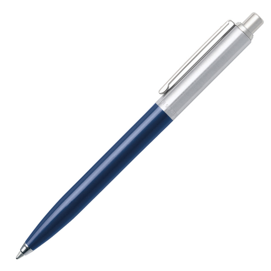 Scheaffer Sentinel 321 Ballpoint Blue Brushed Chrome Pen