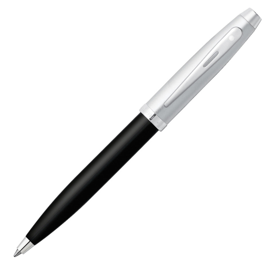 Scheaffer100 E9313 Glossy Black Brushed Chrome Pen