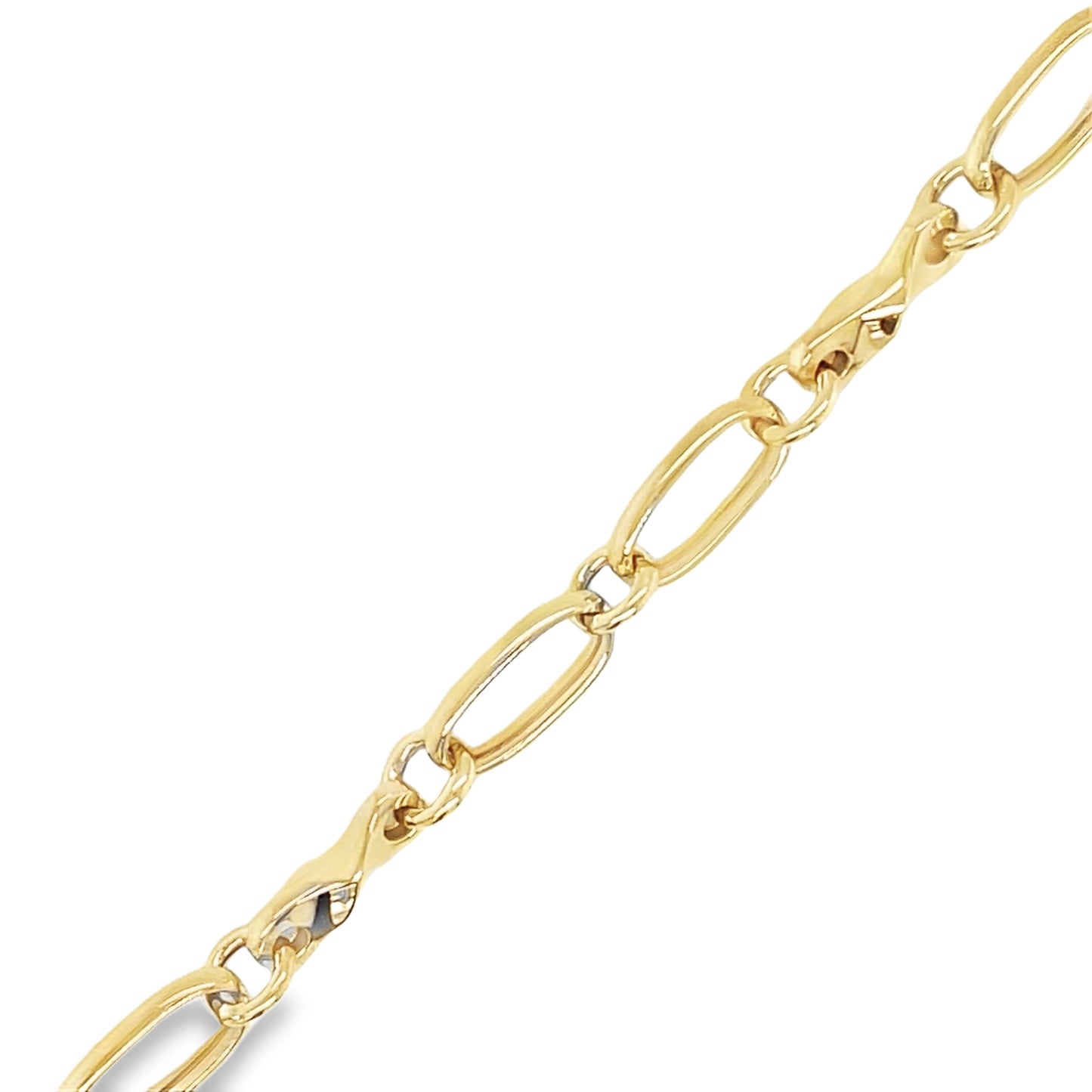 9ct Bracelet Oval Twist link