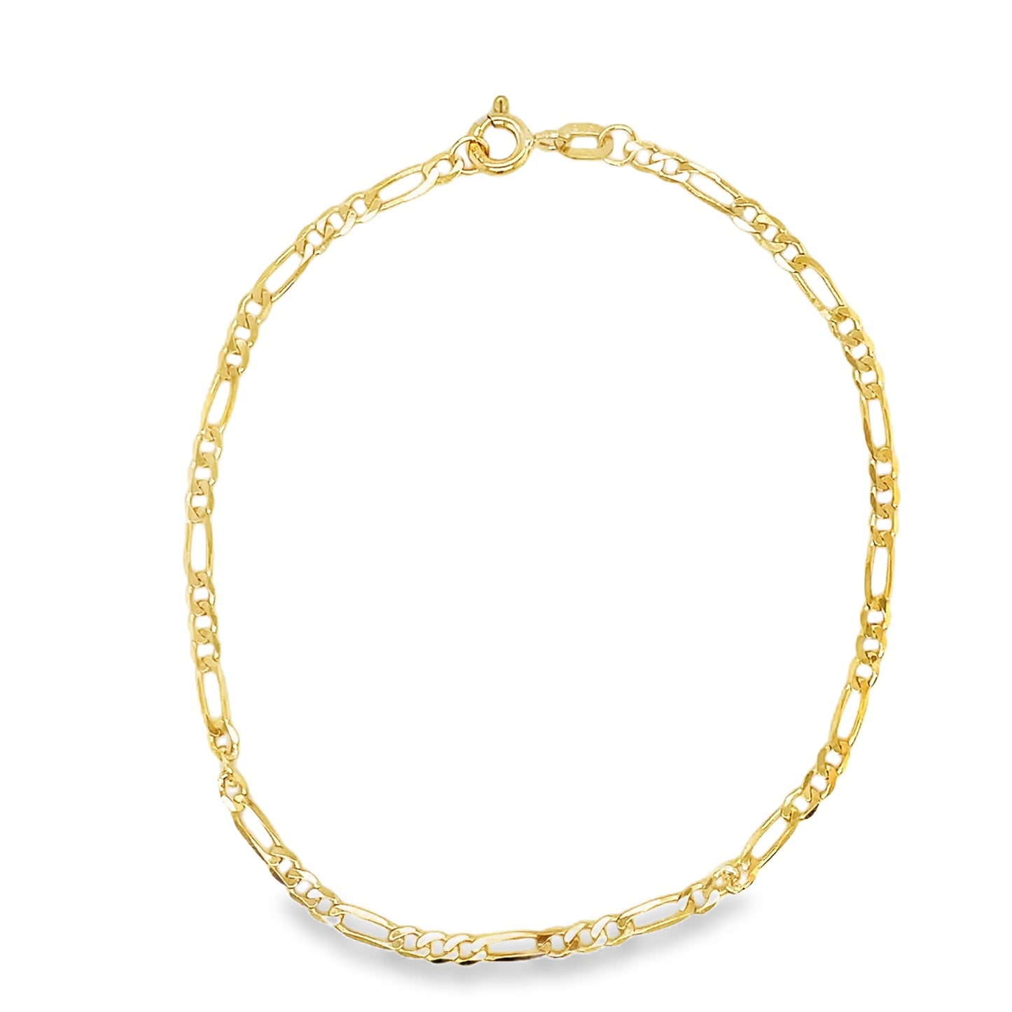 9ct Bracelet 7.5' Figaro