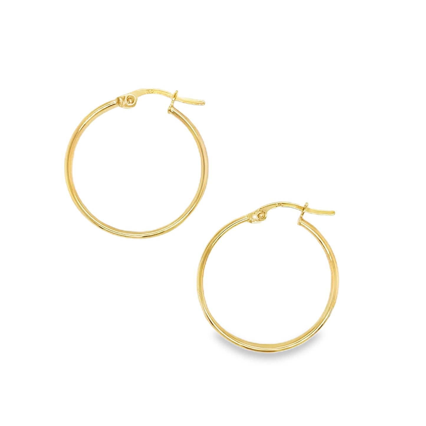 9ct Earring 20mm Hoop 1.1g