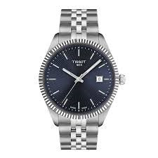 Gents Stainless Steel Tissot Ballade 40mm Navy Watch