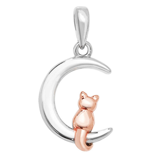 Sil P/dant Rs Cat on Moon
