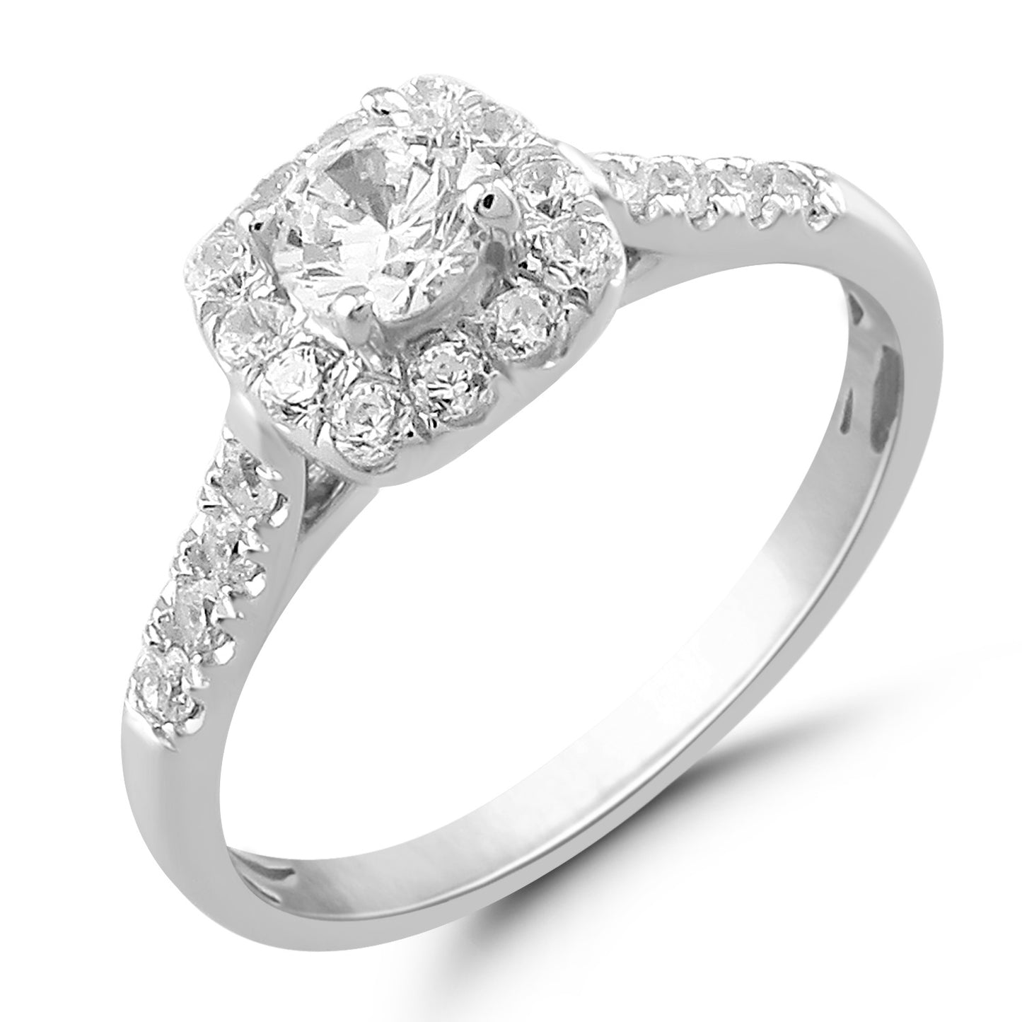 9ct Sol Wh Cush Rim Sh1.0