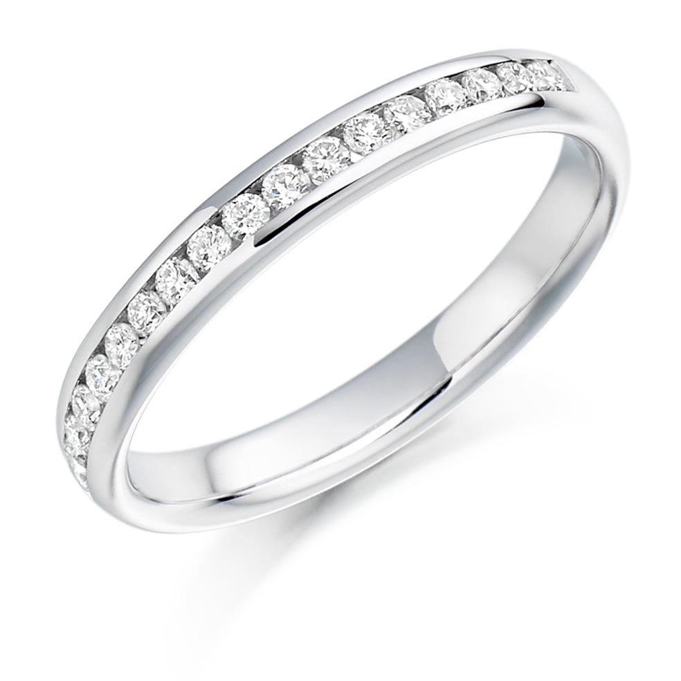 18ct Et Wh Rd Brill .22