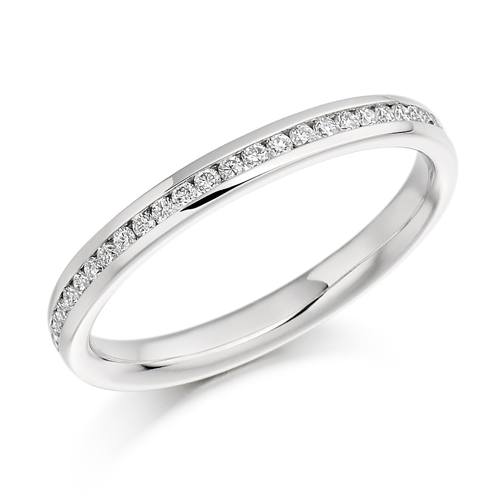 9ct Et Wh Ch Set .15