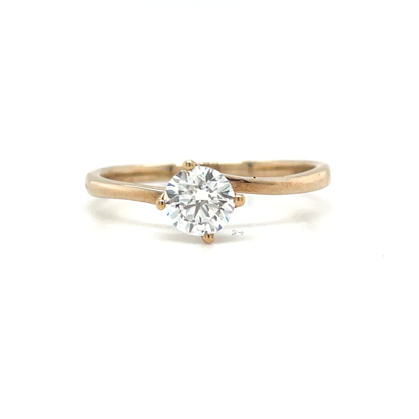 9ct Sol Twist Sh C/Di.50