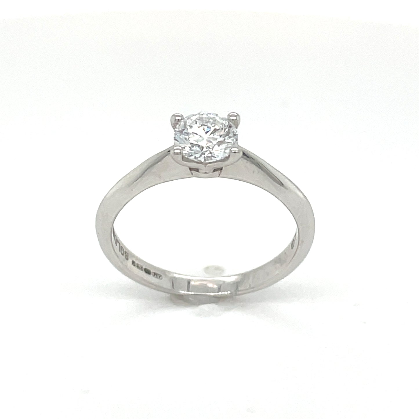 9ct Sol Wh 4 Claw Dia.50