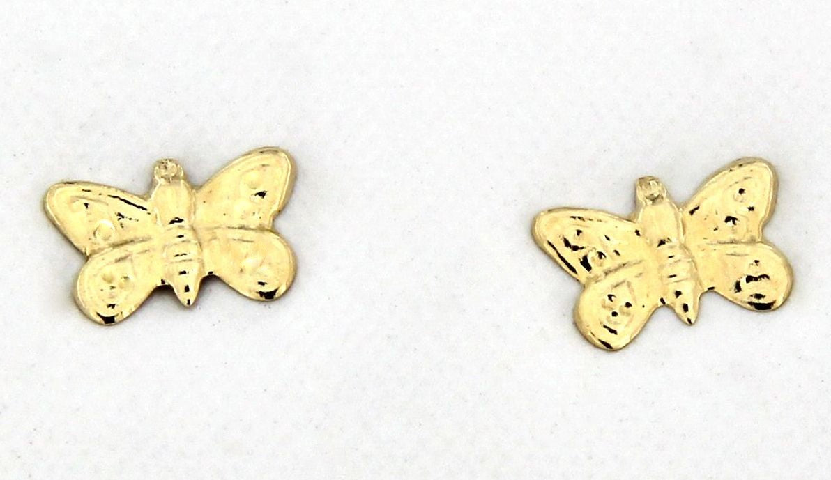 9ct Butterfly Earrings