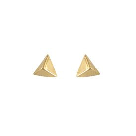 9ct Pyramid Stud Earrings