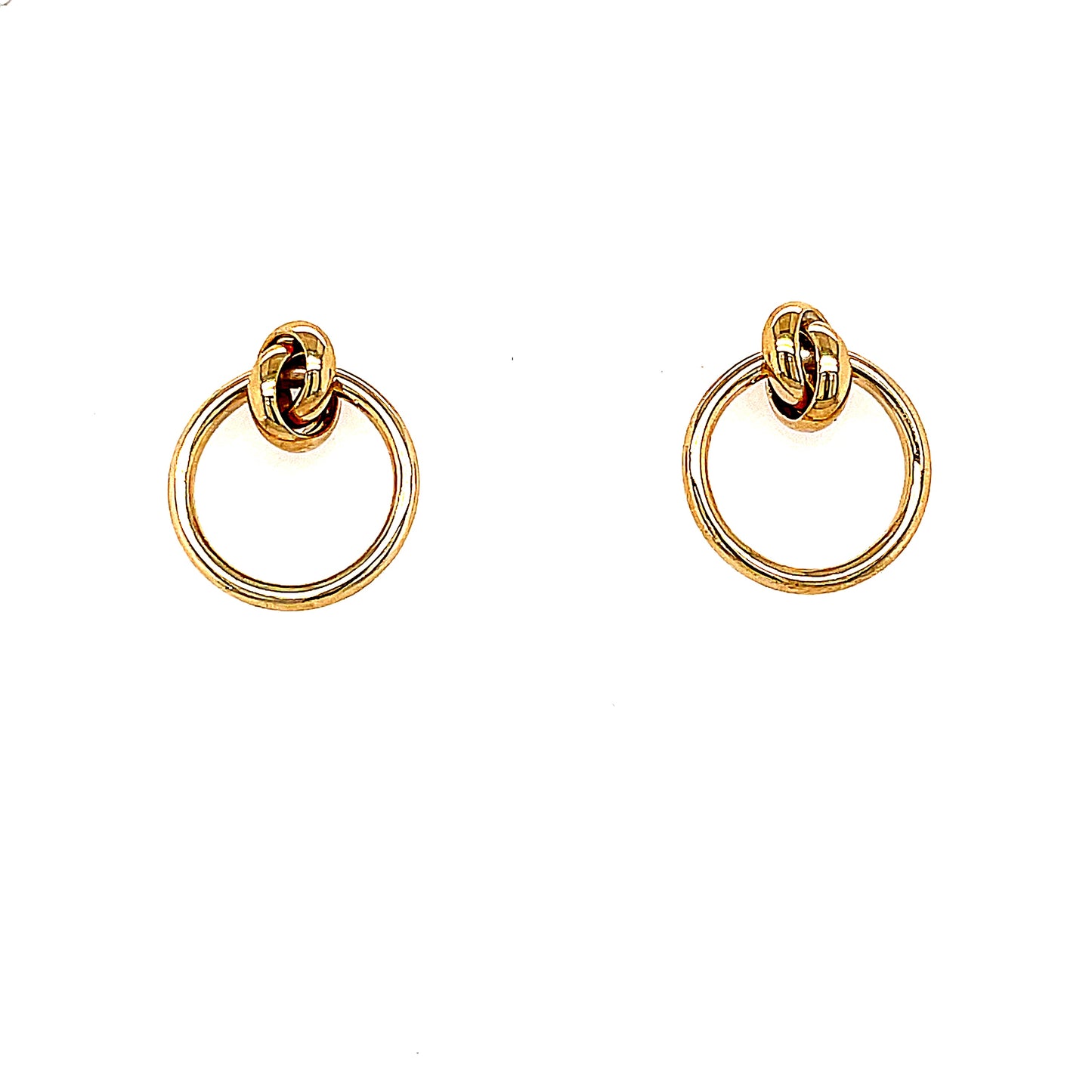 9ct Circle Earrings