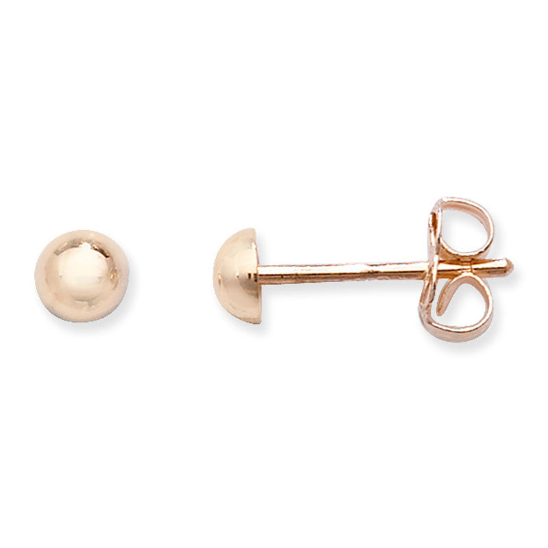 9ct Earring Small Round