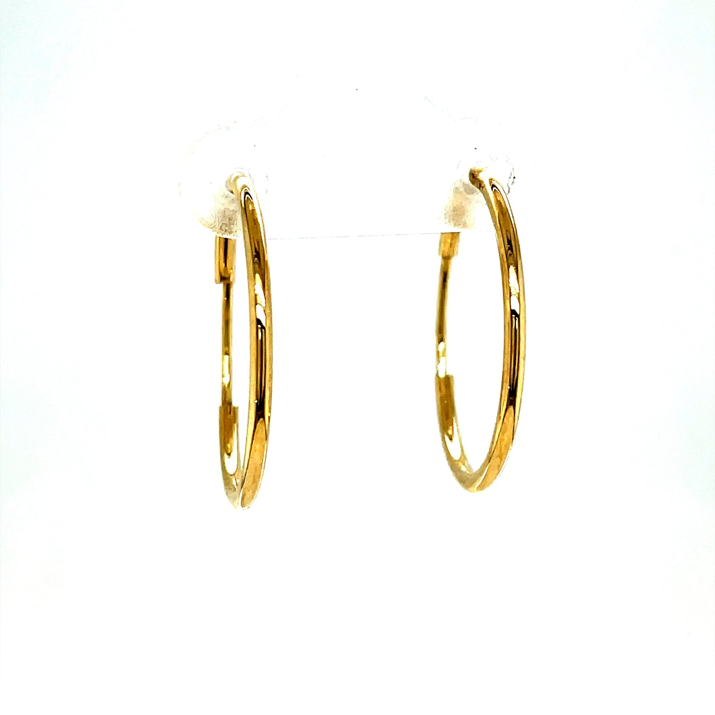 9ct 24mm Sleeper Hoop Earring