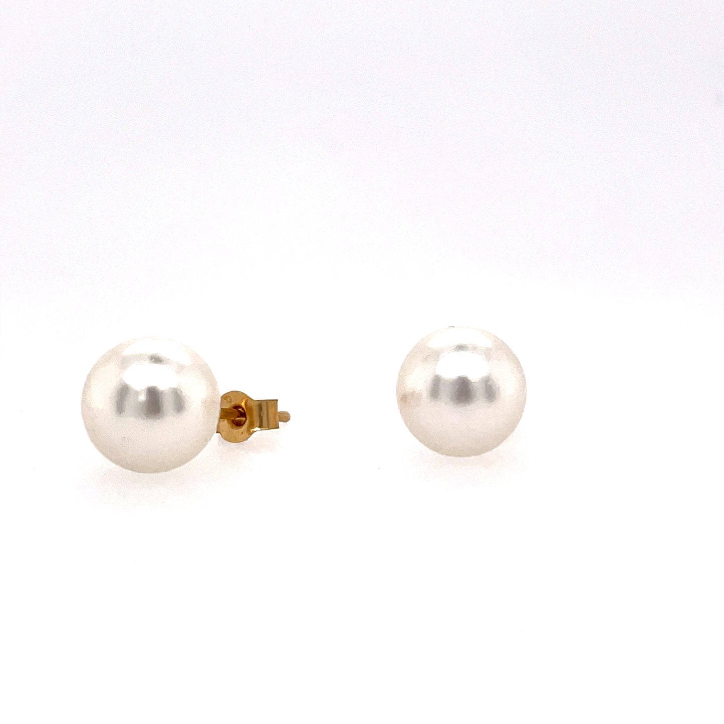 9ct 8mm Pearl Earrings