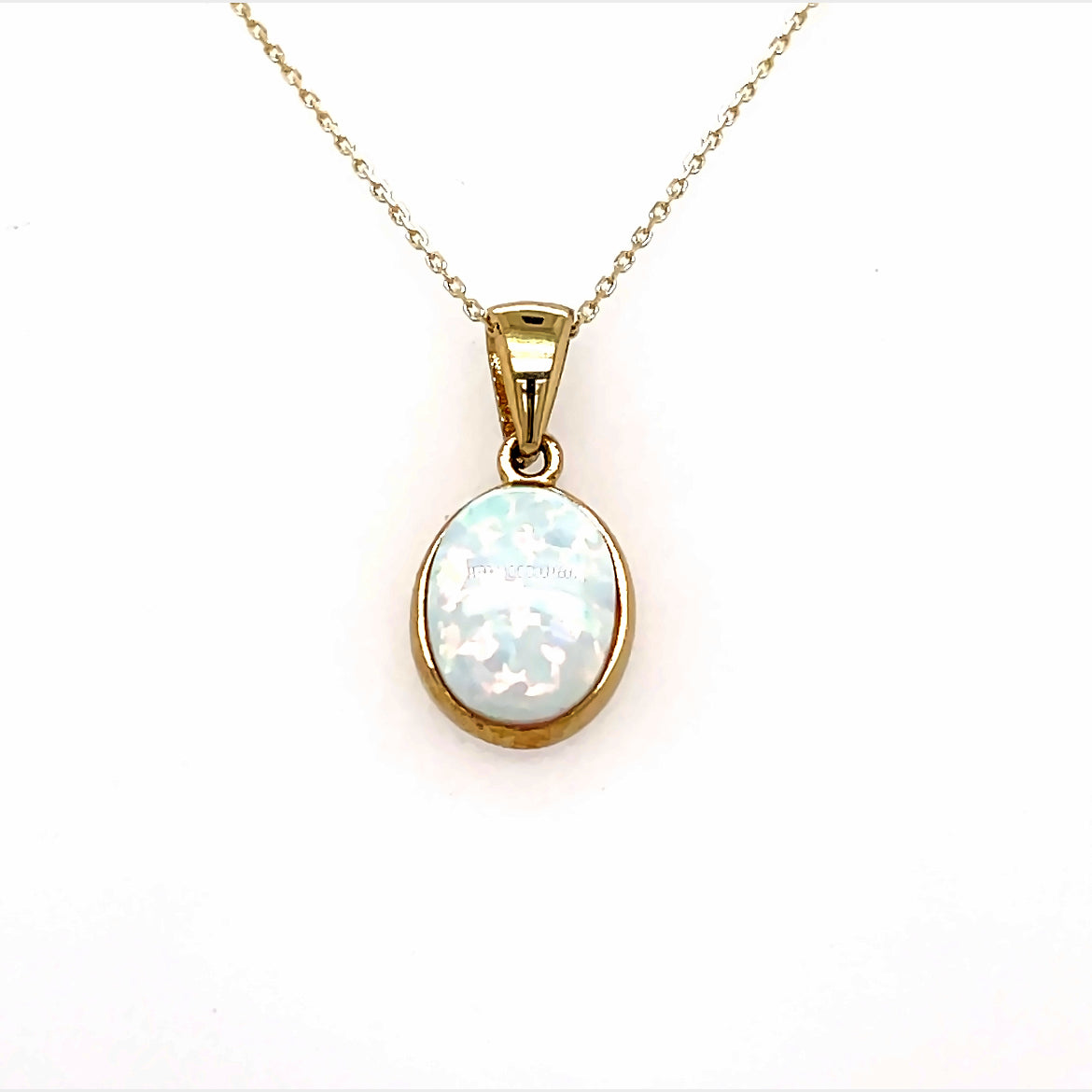 9ct Opal Pendant
