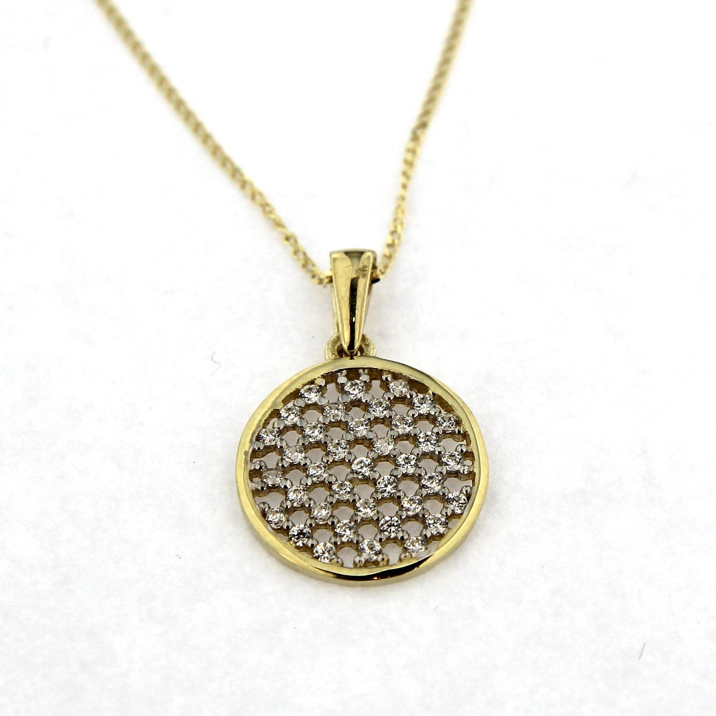 9ct Cubic Zirconia Pendant