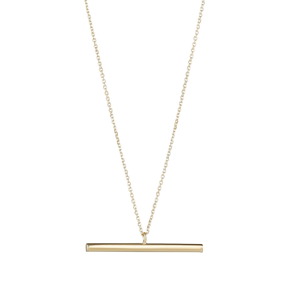 9ct 2.5cm T-Bar Pendant