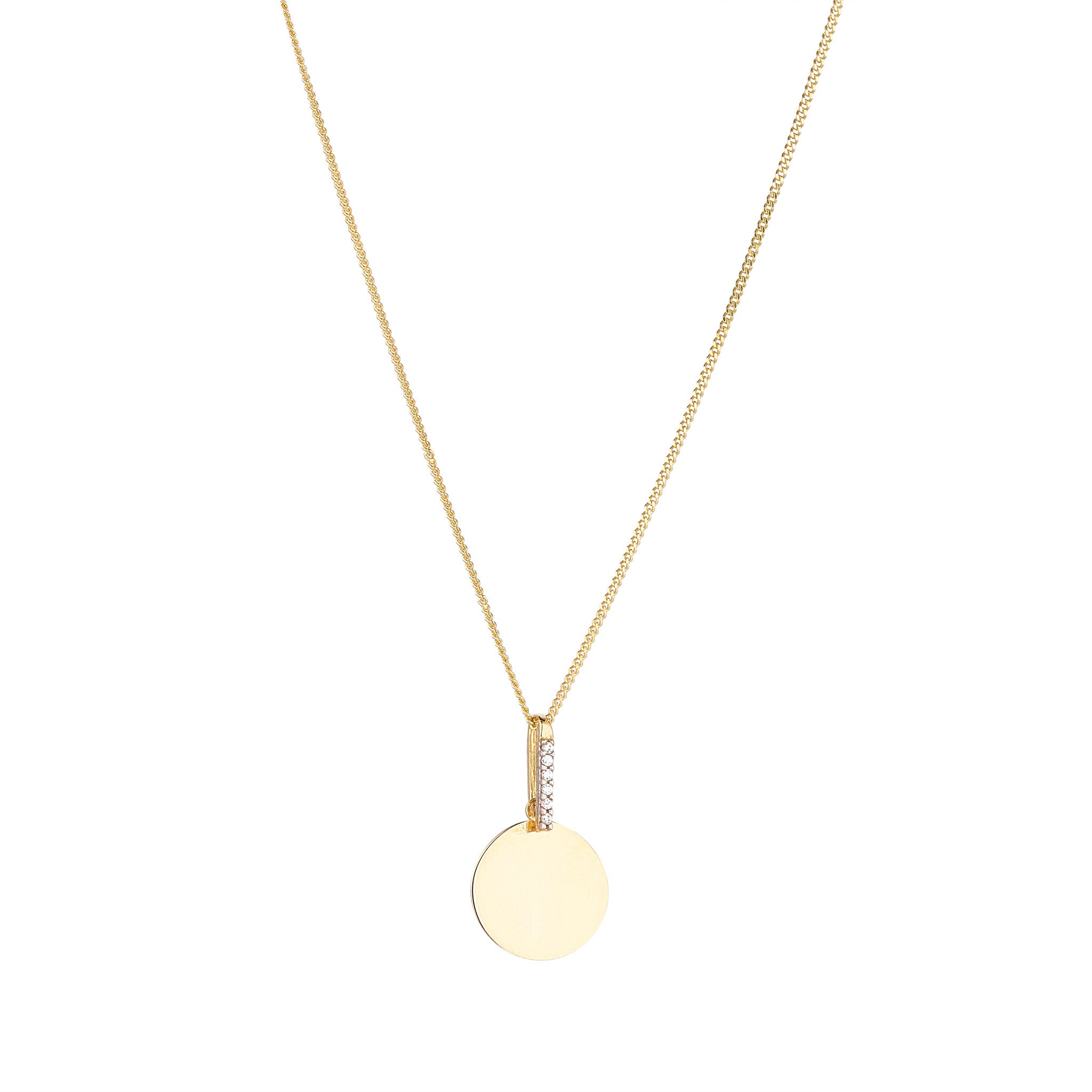 9ct Gold Drop necklace