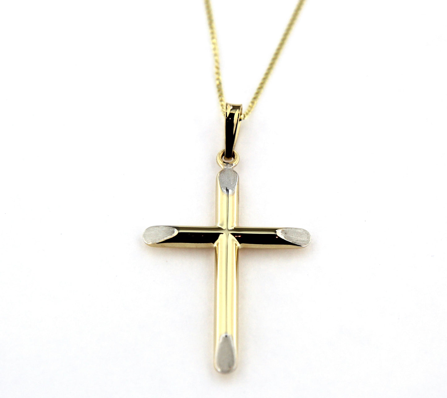 9ct Plain Gold Cross
