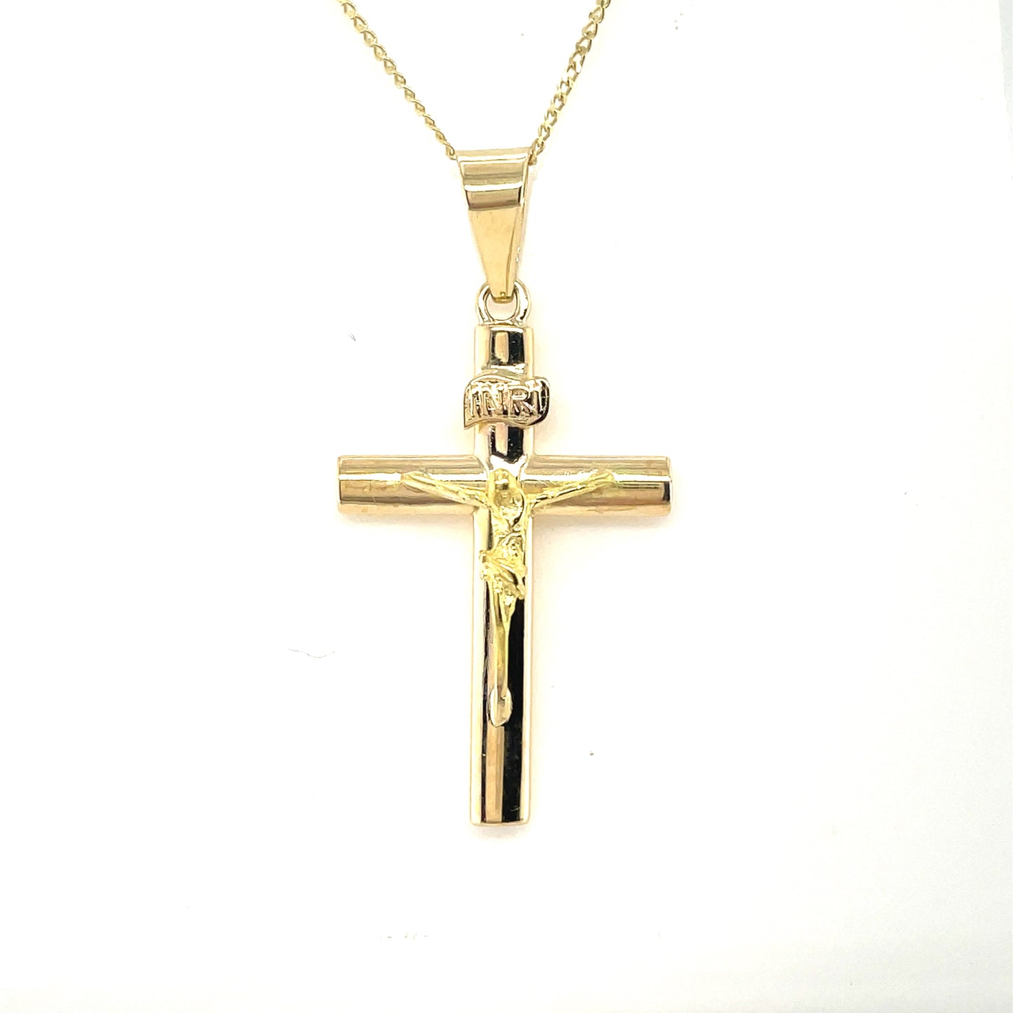 9ct Gold Crucifix Pendant