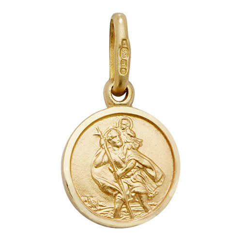 9ct Mini St Christopher Medal