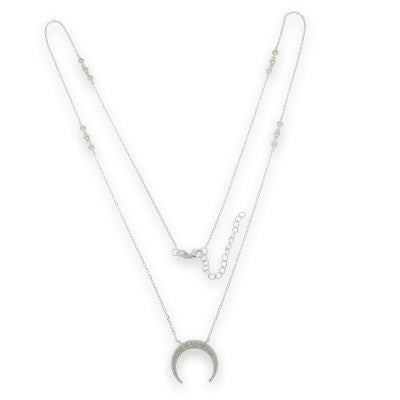 Sterling Silver Cubic Zirconia Necklet