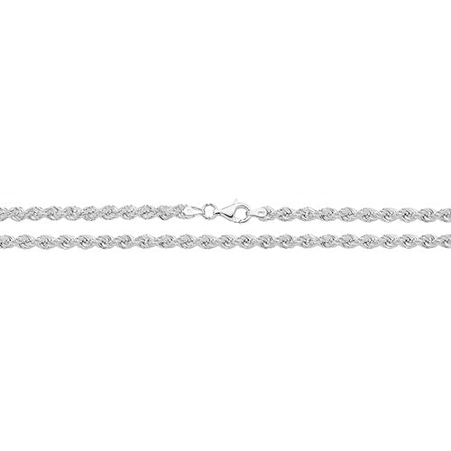 Sterling Silver 20' Rope Chain