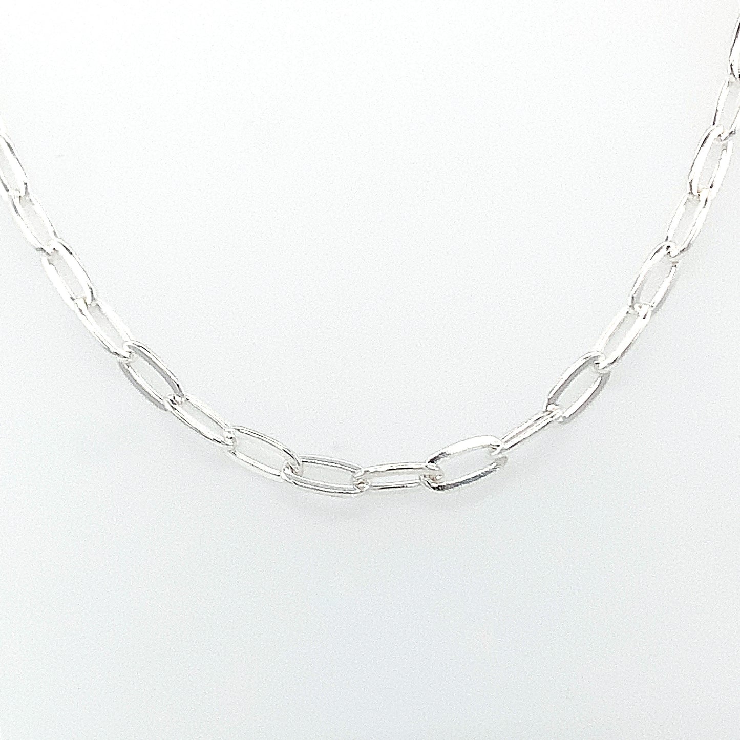 Sterling Silver 20'' Fancy Curb Chain